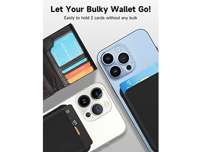 Portefeuille — Magnetic Card Wallet Holder with MagSafe