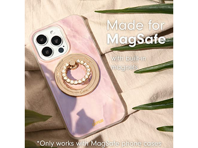 Poignée pour téléphone — Magnetic Phone Grip and Ring Holder with Rotatable Kickstand