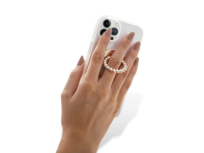 Poignée pour téléphone — Magnetic Phone Grip and Ring Holder with Rotatable Kickstand