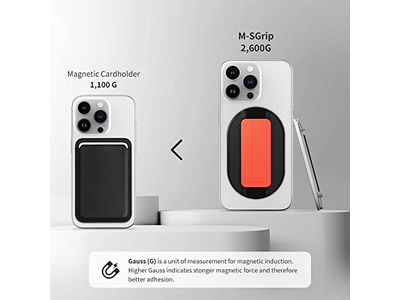 Poignée pour téléphone — Magnetic Phone Grip for MagSafe Stand Strong Phone Holder