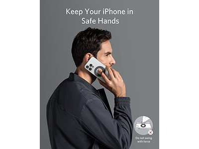 Poignée pour téléphone — Magnetic Phone Grip with Adjustable Kickstand for iPhone Series