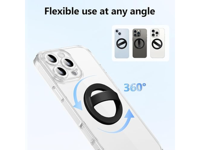 Poignée pour téléphone — Magnetic Silicone Ring Grip Phone Holder