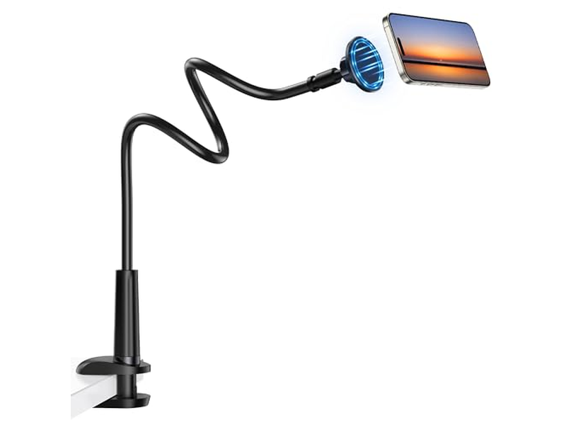 Support pour téléphone — Magnetic Stand Tabletop Clamp 360 Rotation Adjustable