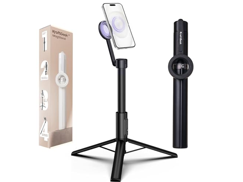 Support pour téléphone — Magnetic Tripod for iPhone, 64 Selfie Stick for iPhone Magsafe