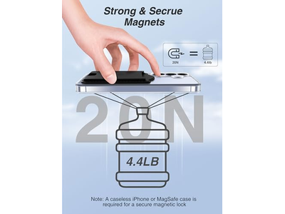 Portefeuille — Magnetic Wallet Phone Card Holder