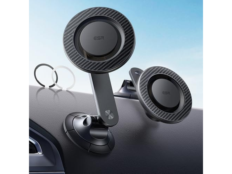 Support pour téléphone — MagSafe Car Mount Upgraded Dashboard Magnetic Phone Holder