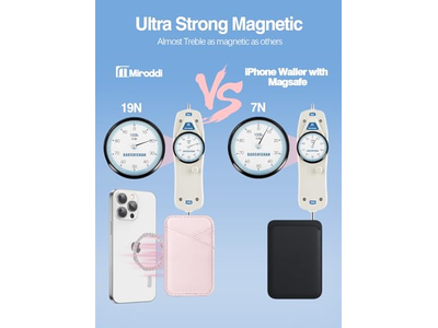 Portefeuille — MagSafe Wallet Magnetic Wallet Card Holder