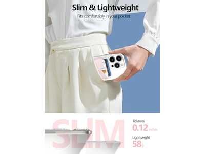 Portefeuille — MagSafe Wallet Magnetic Wallet Card Holder