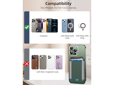 Portefeuille — Strongest Magnetic Wallet for iPhone