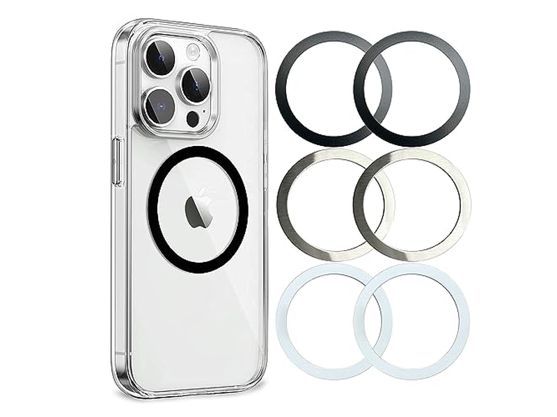 Anneaux magnétiques — Universal Metal Rings Compatible with MagSafe Sticker