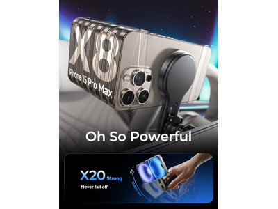 Chargeur — 15W Magnetic Wireless Car Charger