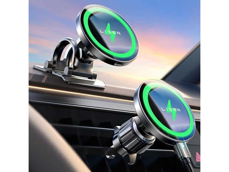 Chargeur — 15W MagSafe Car Mount Charger