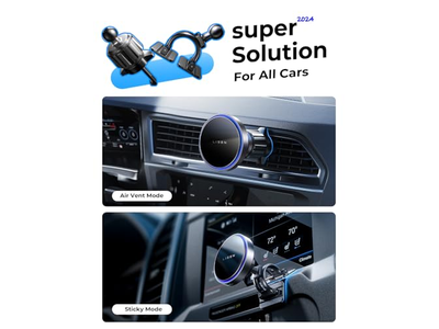 Chargeur — 15W MagSafe Car Mount Charger