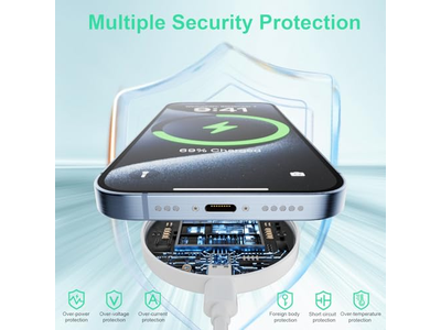 Chargeur — 2Pack 15W Magnetic Wireless Charger