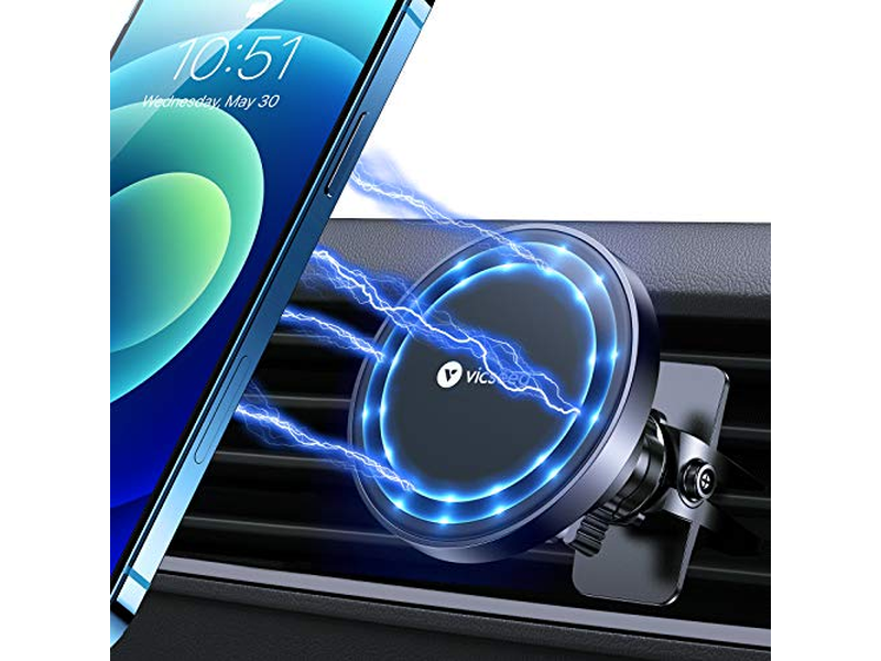 Support pour téléphone — 360 Adjustable Magnetic Car Phone Holder Mount