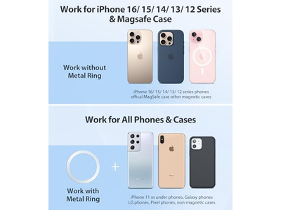 Support pour téléphone — 360 Adjustable Magnetic Car Phone Holder Mount