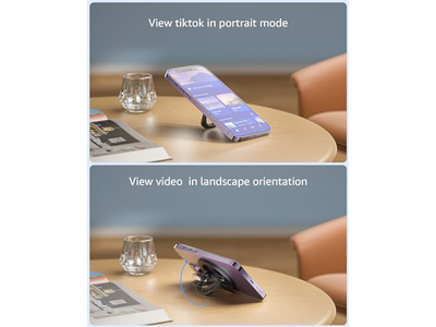 Poignée pour téléphone — Adjustable Magnetic Phone Ring Holder Removable Finger Phone Ring