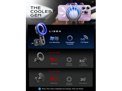 Support pour téléphone — Air Vent Phone Holder Car Hands Free Cell Phone Holder