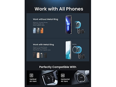 Support pour téléphone — Air Vent Phone Holder Car Hands Free Cell Phone Holder