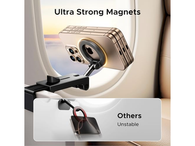 Support pour téléphone — Airplane Phone Holder for Magsafe Air Plane Travel Essentials