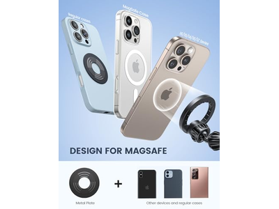 Support pour téléphone — Car Dashboard Vent Car Phone Holder fits Magsafe Phone case