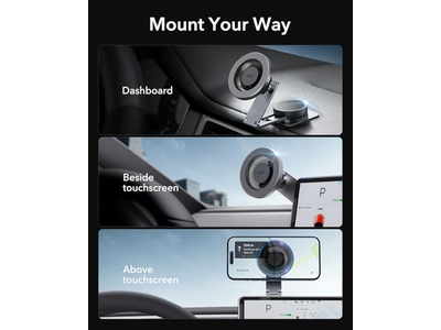 Support pour téléphone — Car Phone Holder Dashboard Tesla Touchscreen Car Mount