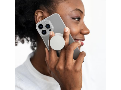 Poignée pour téléphone — Collapsible Grip for MagSafe with Magnetic Snap Closure Phone Holder