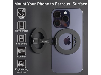 Support pour téléphone — Double Magnetic Ring Phone Holder