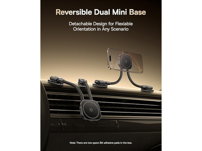 Support pour téléphone — Dual Arm Adjustable Magnetic Phone Holder