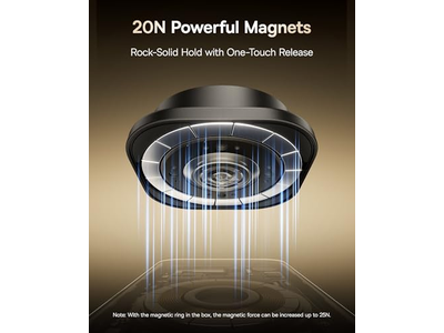 Support pour téléphone — Dual Arm Adjustable Magnetic Phone Holder