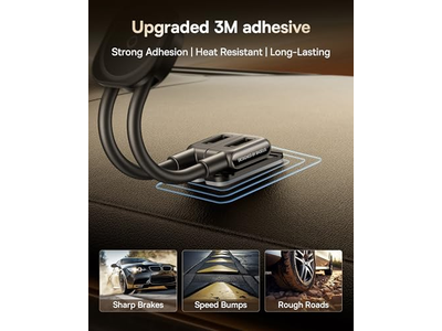 Support pour téléphone — Dual Arm Adjustable Magnetic Phone Holder