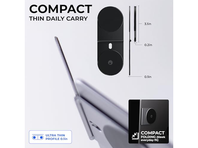 Support pour téléphone — Magnetic Mount Phone Holder Stand for Computers and Tablets