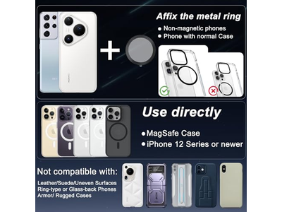 Support pour téléphone — Magnetic Phone Charging Holder for Car