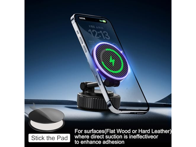 Support pour téléphone — Magnetic Phone Charging Holder for Car