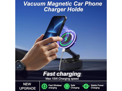 Support pour téléphone — Magnetic Phone Charging Holder for Car