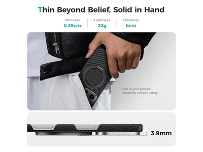 Poignée pour téléphone — Magnetic Phone Grip and Stand with 360degree Rotation for Smartphones