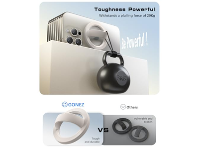 Poignée pour téléphone — Magnetic Phone Grip Compatible with MagSafe