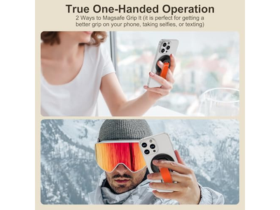 Poignée pour téléphone — Magnetic Phone Grip for Stand Adjustable Finger Holder Loop for Smart