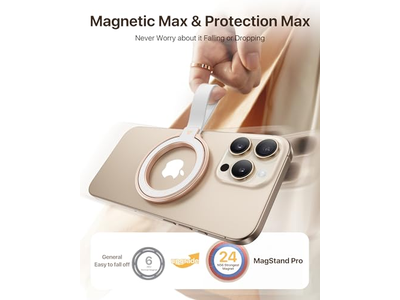 Poignée pour téléphone — Magnetic Phone Grip Holder for MagSafe Ring Stand Holder