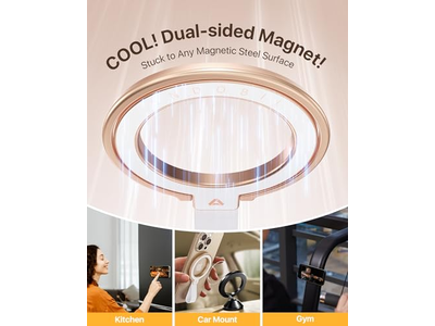 Poignée pour téléphone — Magnetic Phone Grip Holder for MagSafe Ring Stand Holder