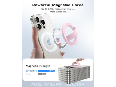 Poignée pour téléphone — Magnetic Phone Grip Removable Loop Grip