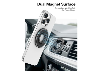 Poignée pour téléphone — Magnetic Phone Grip Ring Holder Stand Compatible with iPhone and Andro