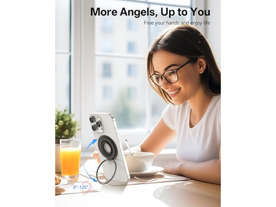 Poignée pour téléphone — Magnetic Phone Grip Ring Holder Stand Compatible with iPhone and Andro