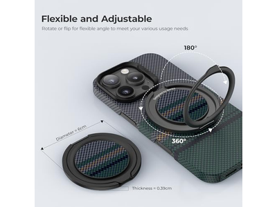 Poignée pour téléphone — Magnetic Phone Grip Ring Holder Stand for Magsafe