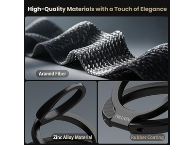 Poignée pour téléphone — Magnetic Phone Grip Ring Stand with Removable Holder and Adapter 360degree