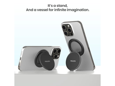 Poignée pour téléphone — Magnetic Phone Grip Stand Compatible with MagSafe