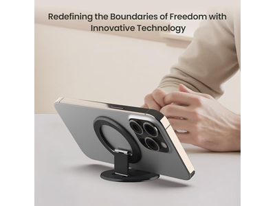 Poignée pour téléphone — Magnetic Phone Grip Stand Compatible with MagSafe