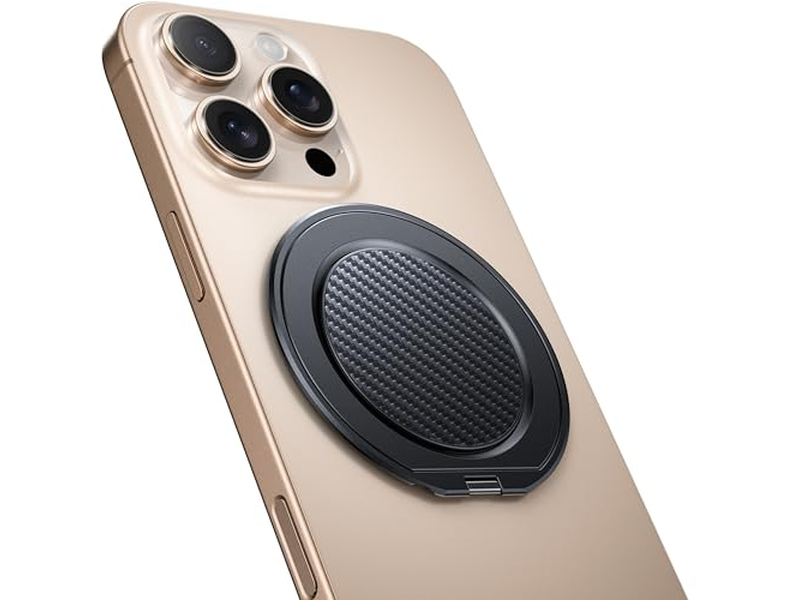 Poignée pour téléphone — Magnetic Phone Grip with 360degree Rotation Compatible with MagSafe Access