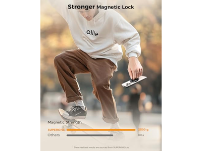 Poignée pour téléphone — Magnetic Phone Grip with MagSafe Strap