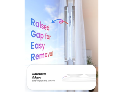 Support pour téléphone — Magnetic Phone Mount for Removable Sticky Grip Holder Transparent